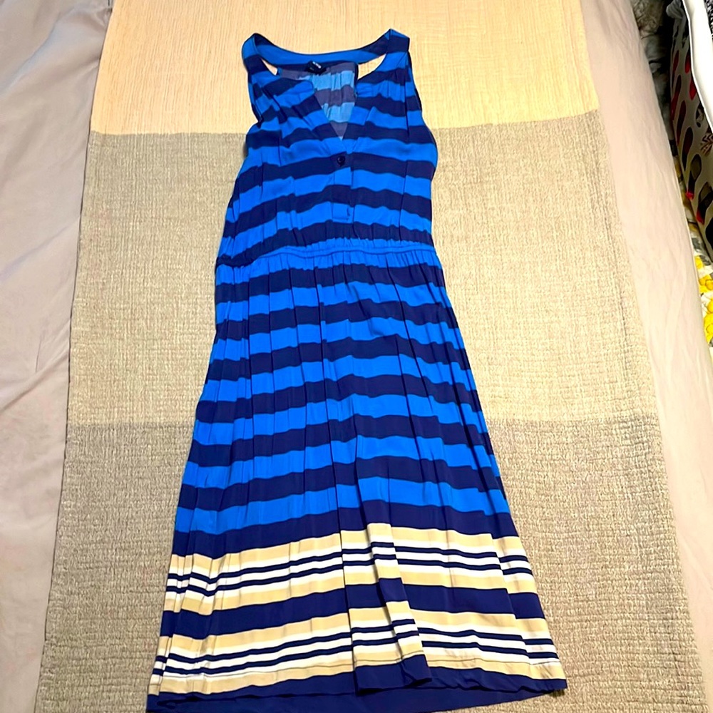 Sleeveless striped summer dress by Old Navy brand. Size XS.